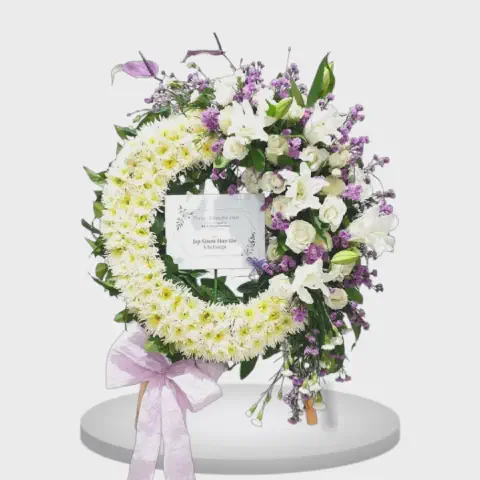 Bunga Krans Duka Cita 02